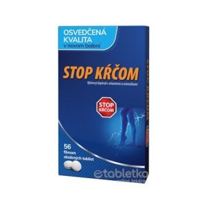 ZDROVIT STOP KŔČOM Mg+B6+E+draslík 56tbl